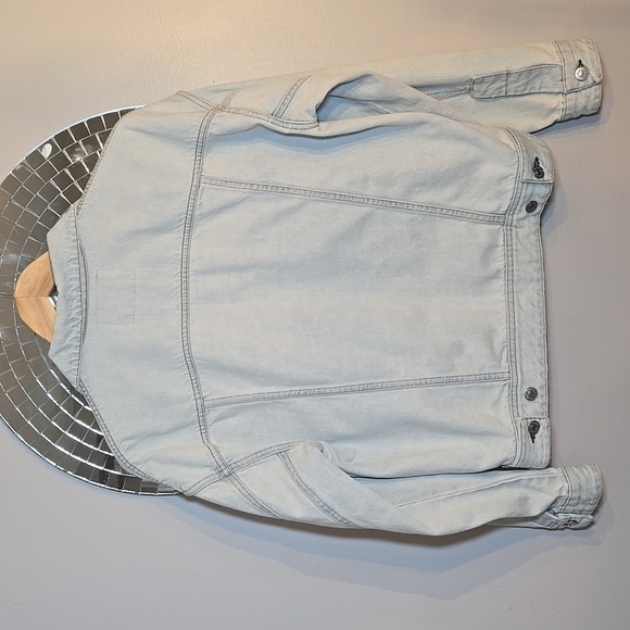 Acne Studios Blå Konst Japaness Denim Cotton Modell Jacket NWOT - Picture 6 of 14